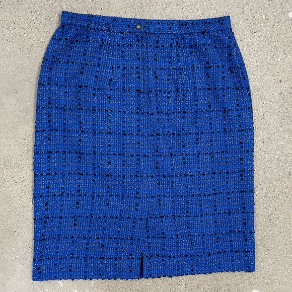 Vintage Formal or Business Casual APPLESEED 2 Piece LUXURY SUIT Blazer & Skirt - Picture 12 of 15